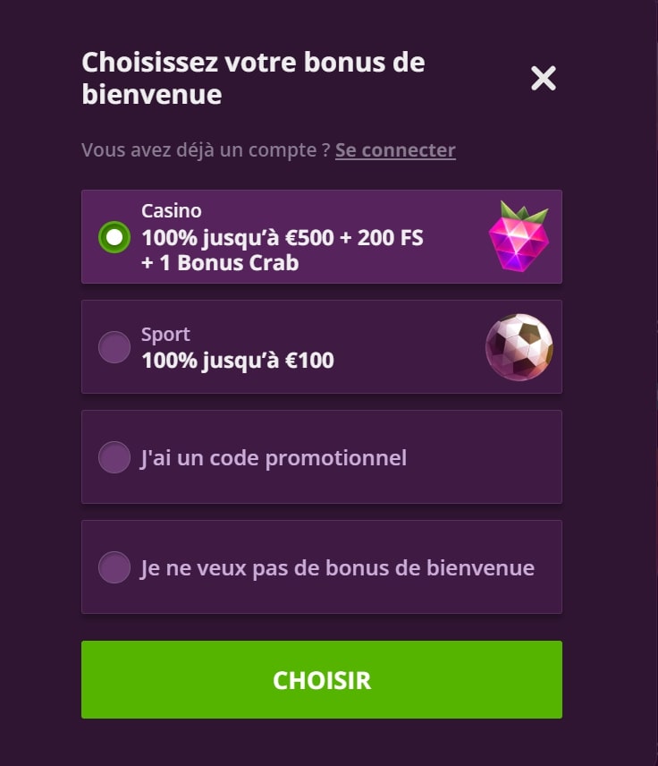 Code promo Malina